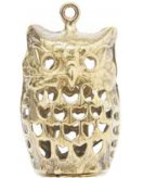 Держатель для свечей ДИММАРК Сова 11.0165, блестящая латунь