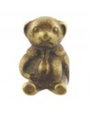 Аксессуар-статуэтка "Медвежонок" 2.229 в состаренной латуни