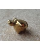 Аксессуар-статуэтка "Буйвол" 2.213 в блестящей латуни