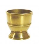 Подставка для яйца в блестящей латуни