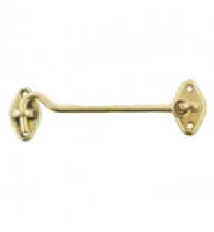 Крючок-держатель для ставень в блестящей латуни