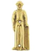 Аксессуар-табличка настенная для туалета "Мужчина" в блестящей латуни