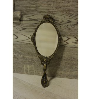 Зеркало "Луи XVI" в состаренной латуни