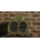 Рамка для фотографий 00616 в блестящей и состаренной латуни