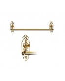 Держатель для полотенец в состаренной латуни