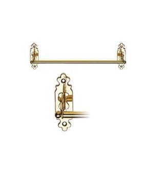 Держатель для полотенец в состаренной латуни