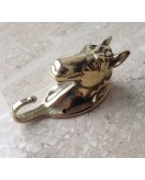 Крючок для одежды 00096 Диммаркет в блестящей латуни