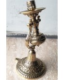 Подсвечник настенный 00135 Диммаркет в блестящей латуни