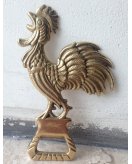 Открывалка Петух большая F-290 в блестящей латуни