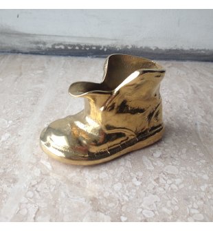 Башмак F-294 в блестящей латуни
