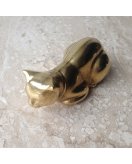 Аксессуар Кошка F-313 в блестящей латуни